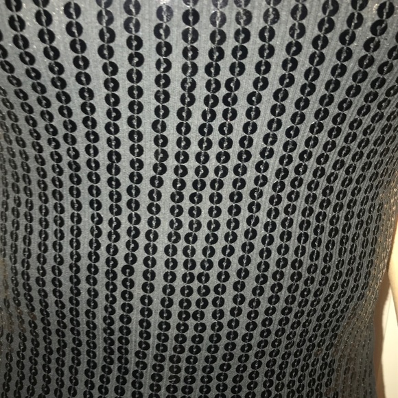 EXPRESS BLACK SEQUIN TANK TOP - Picture 4 of 5